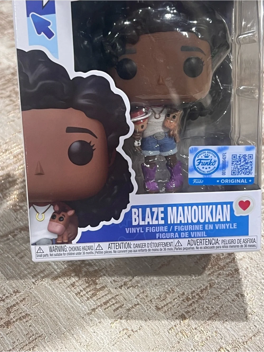 Funko POP! Blaze Manoukian Vinyl Figure - Brown, Black, Purple